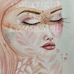 Original watercolor maleri 2